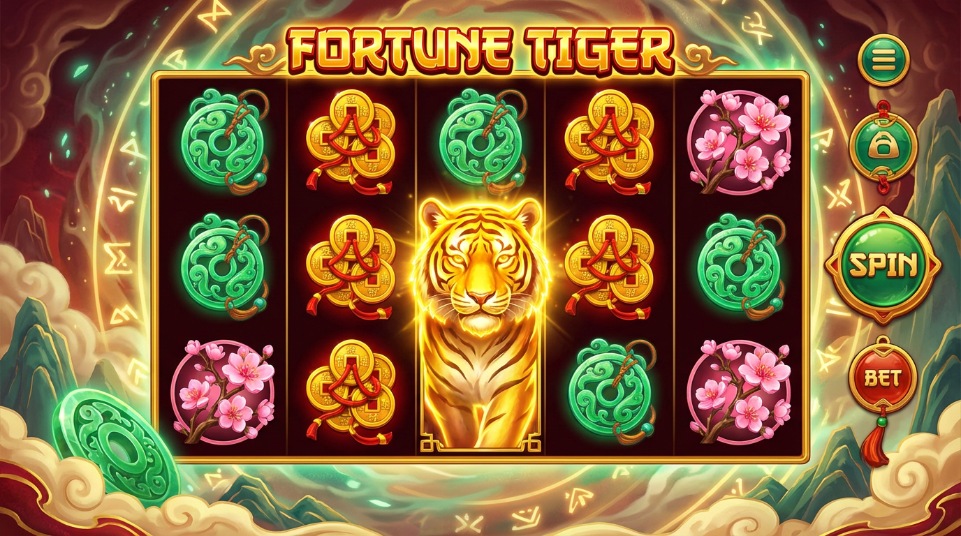 Fortune Tiger - Jogo com tema asiático